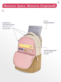 Genie Marshmallow School Bag - image 4 of 9 - Backpack
