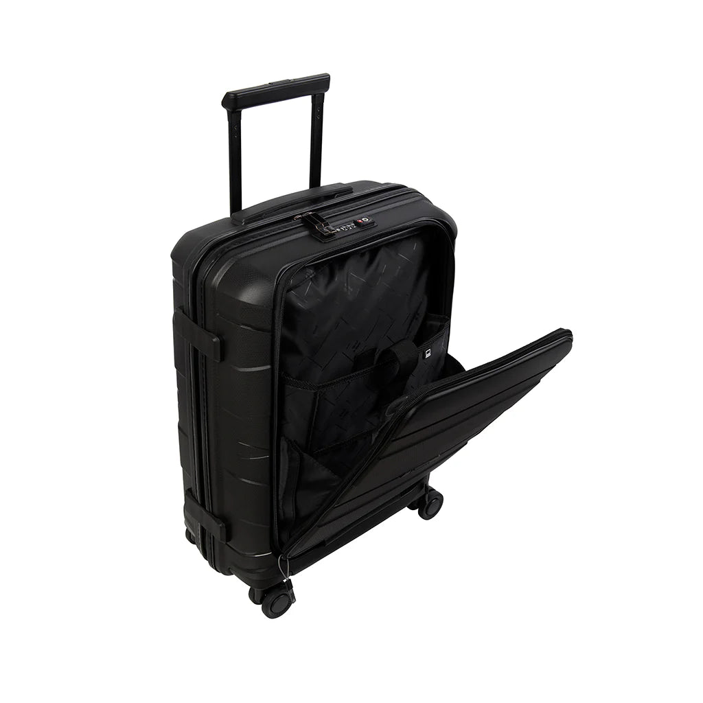 IT Luggage Momentous Black Trolley Bag