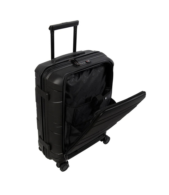 IT Luggage Momentous Black Trolley Bag