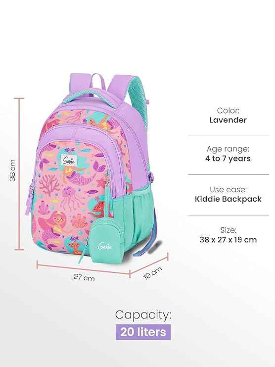 Genie Bubbles School Bag - image 3 of 7 - Backpack