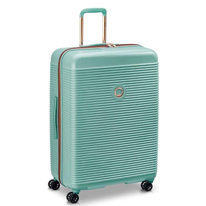 DELSEY PARIS Freestyle Polycarbonate Hard Sided 8 Wheels Trolley Bag
