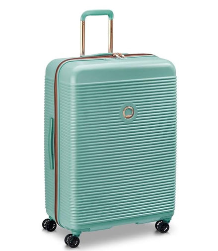DELSEY PARIS Freestyle Polycarbonate Hard Sided 8 Wheels Trolley Bag