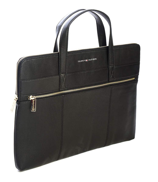 Tommy Hilfiger Ronin Black Laptop Bag