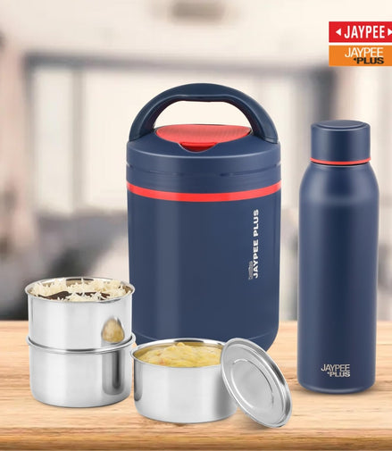 Jaypee Hottspot Electric Lunch Box with Vacuum Insulated Bottle