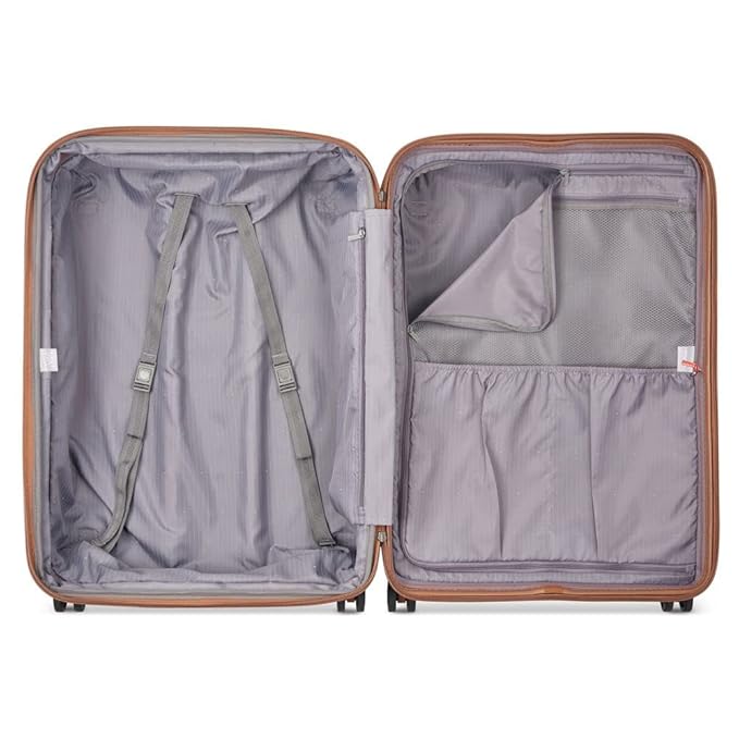 DELSEY PARIS Promenade Hard 2.0 Polycarbonate 4 Double Wheel Hardside Trolley Bag