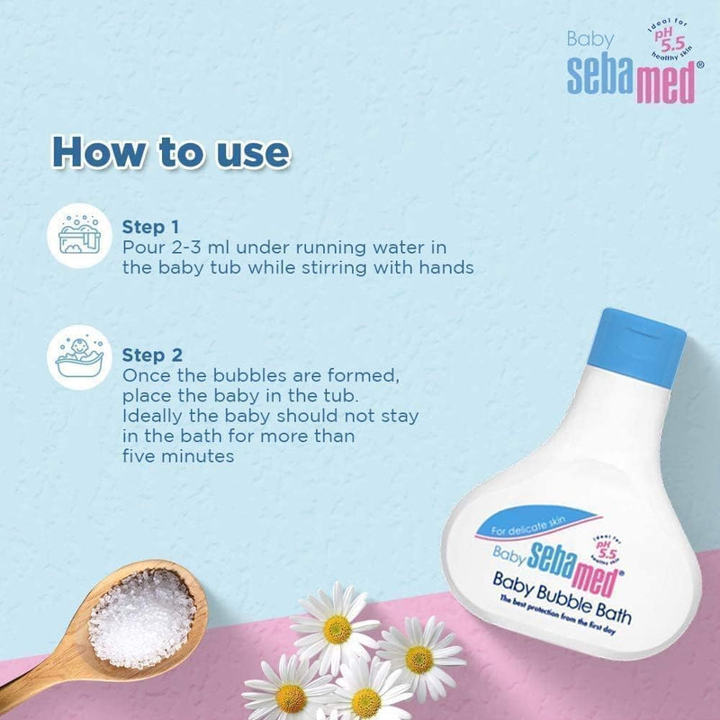 Sebamed Bubble Bath – Gentle, Tear-Free Bath for Babies - image 2 of 4 - Baby Care