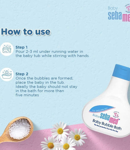 Sebamed Bubble Bath – Gentle, Tear-Free Bath for Babies - image 2 of 4 - Baby Care
