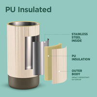 Milton Steel Vigor Insulated Water Bottle