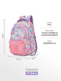 Genie Pixelpop School Bag - image 3 of 6 - Backpack