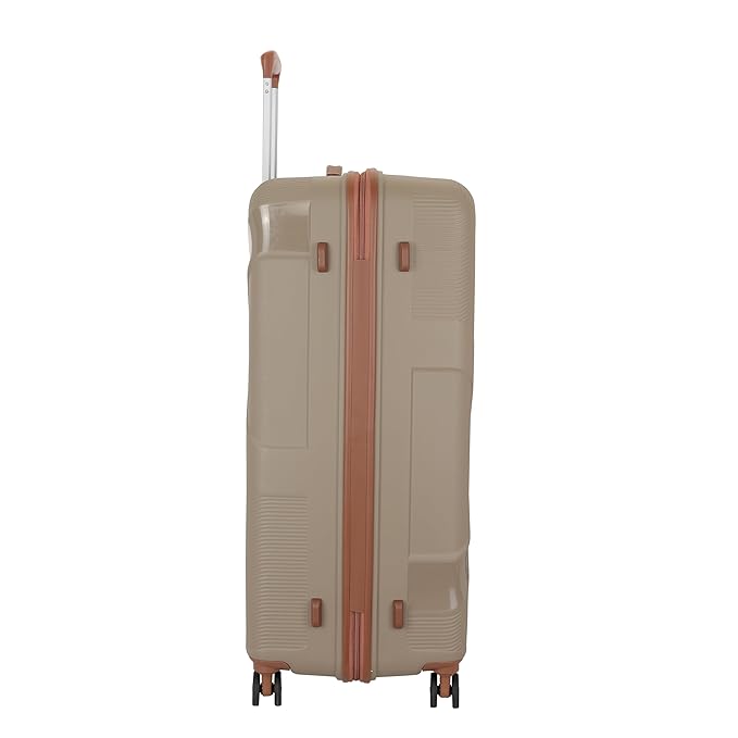Kamiliant Falcon Dlx Beige Trolley Bag