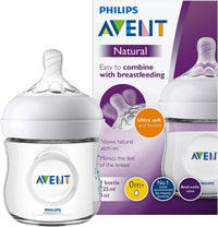 Philips Avent Natural 2.0 Baby Bottle 4oz front view
