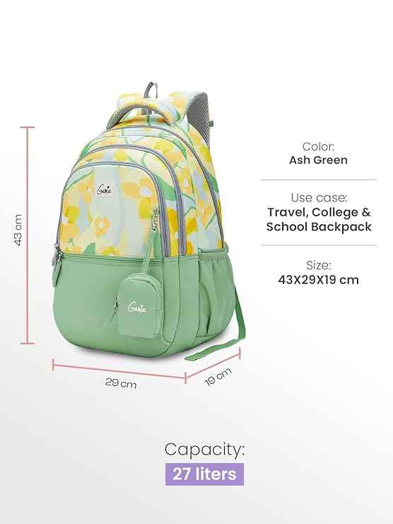 Genie Sunflora School Bag - image 3 of 6 - Backpack