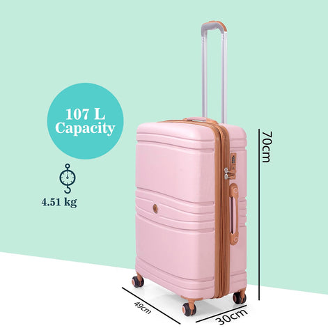 IT Luggage Quintessential Mauve Trolley Bag