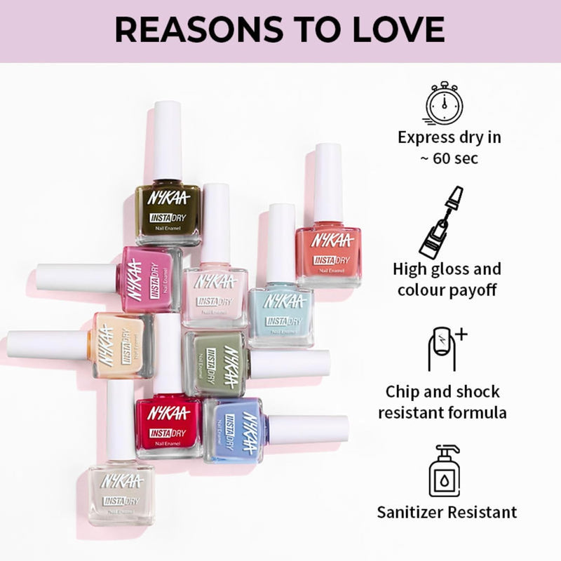 Nykaa Nail Enamel — back view