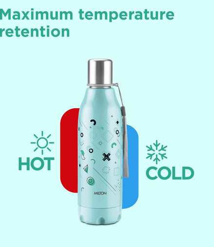 Milton Steel Linear Insulated Water Bottle