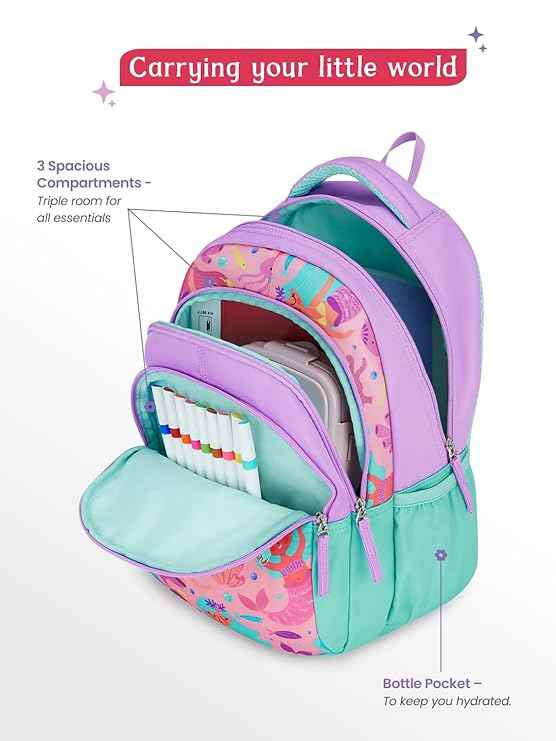 Genie Bubbles School Bag - image 4 of 7 - Backpack