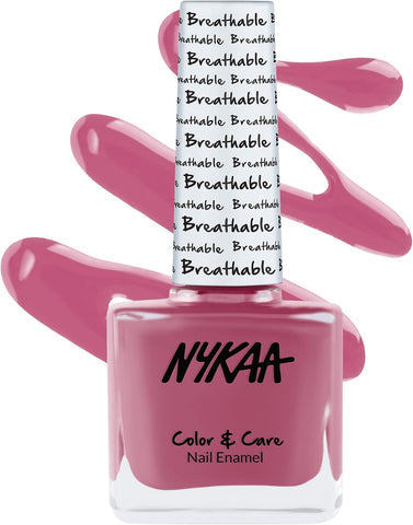 Nykaa Breathable Nail Enamel — side view