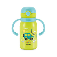 Milton Fountain Stainless Steel Kids Bottle — side view