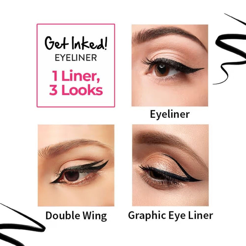 Nykaa Eyes On Me! Intense Liquid Eyeliner — back view