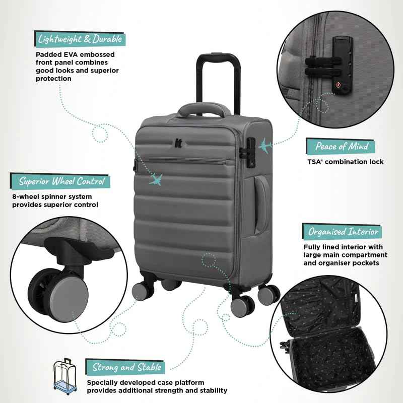 IT Luggage Census Softside Trolley