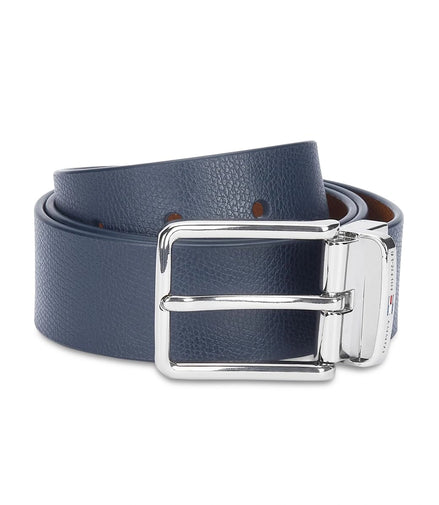 Tommy Hilfiger Doncaster Reversible Belt — Black/Wine