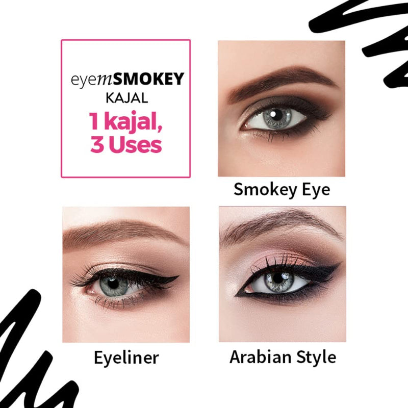 Nykaa EyeM Smoky Kajal