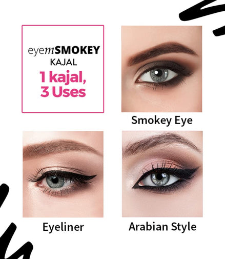 Nykaa EyeM Smoky Kajal