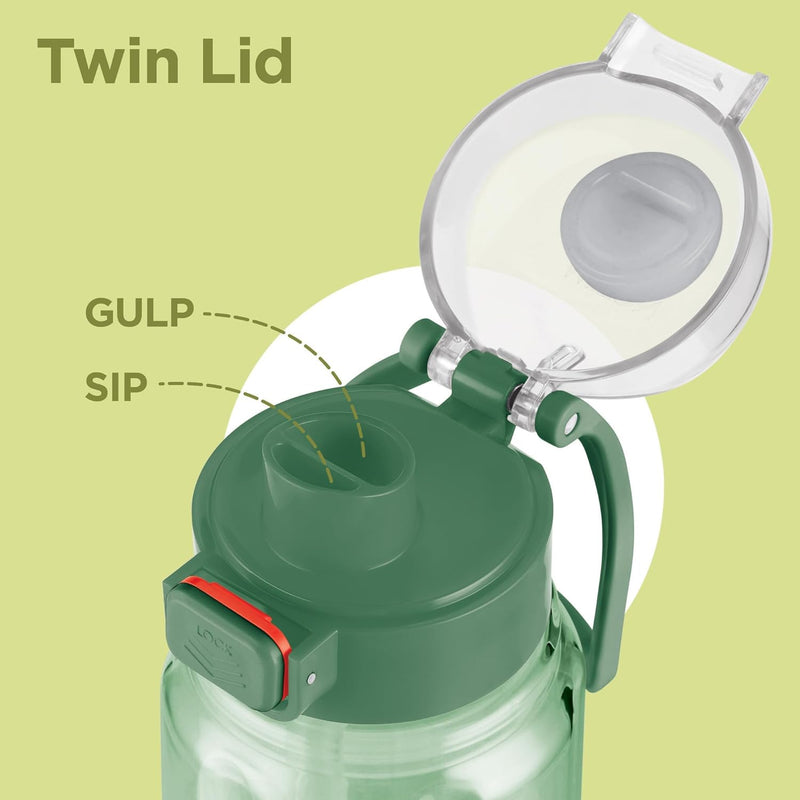 Milton Aston Water Bottle 1000ml - full view