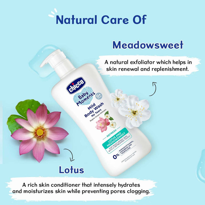 Chicco Baby Moments Mild Body Wash Refresh – Hydrating & Soothing Care - image 12 of 18 - Baby Care