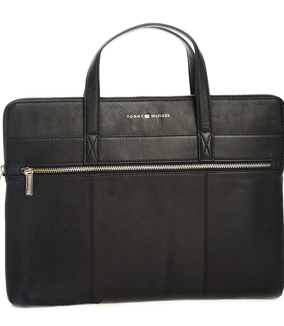 Tommy Hilfiger Ronin Black Laptop Bag