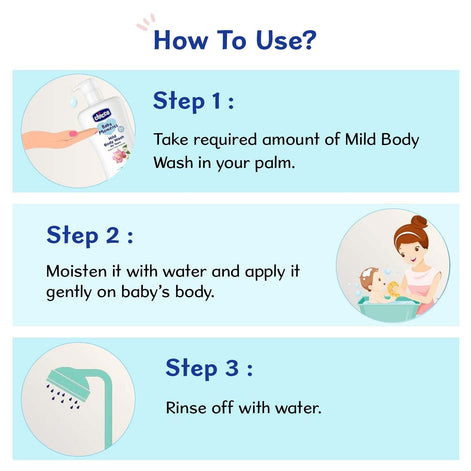 Chicco Baby Moments Mild Body Wash With Lotus & Meadowsweet