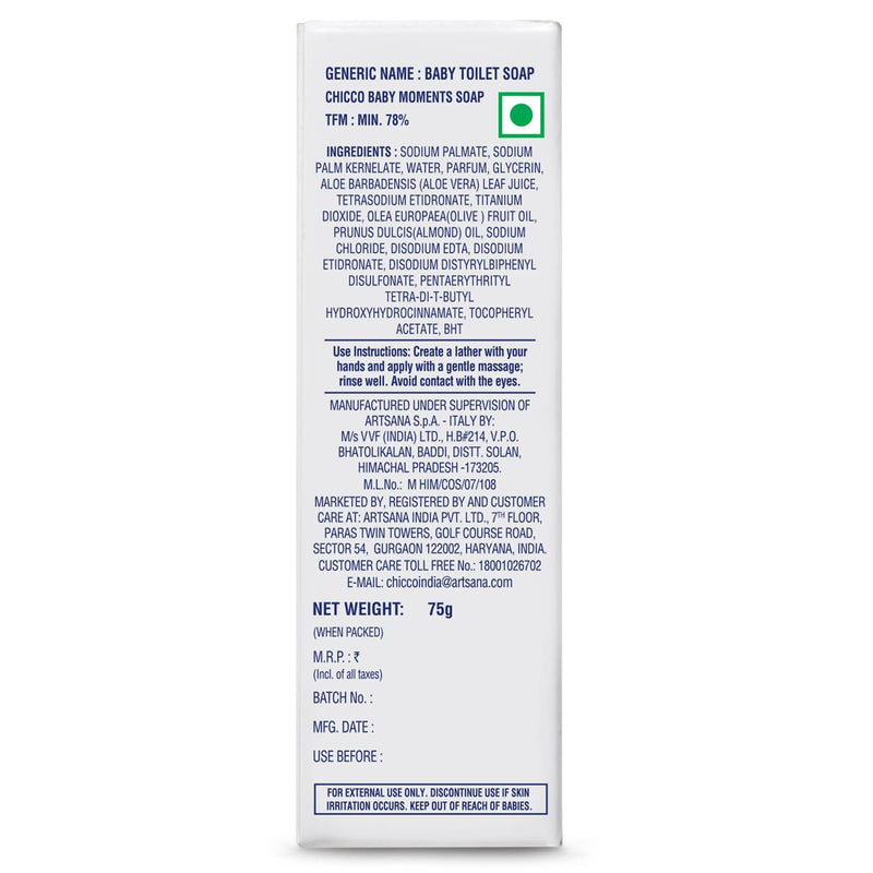 Chicco Baby Moments Bathing Soap for Babies with Almond & Olive Oil - image 10 of 12 - Baby Care