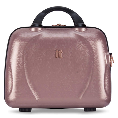 IT Luggage Sparkle Pink Vanity Case
