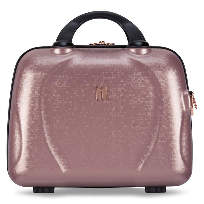 IT Luggage Sparkle Pink Vanity Case