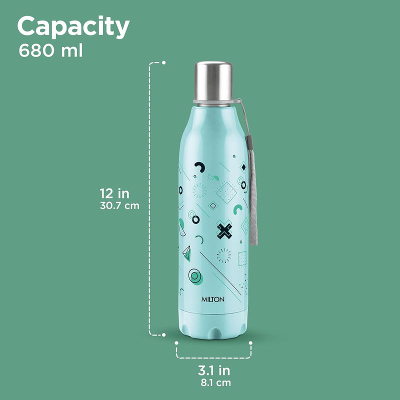 Milton Steel Linear Insulated Water Bottle