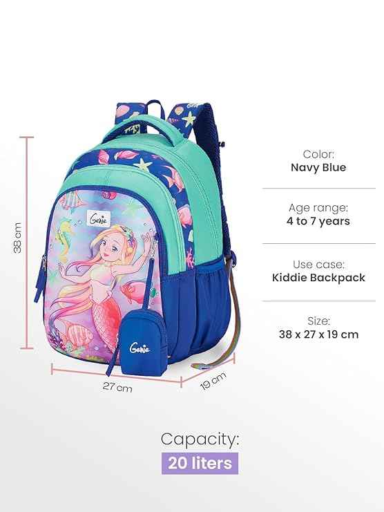 Genie Aquadream School Bag - image 3 of 6 - Backpack