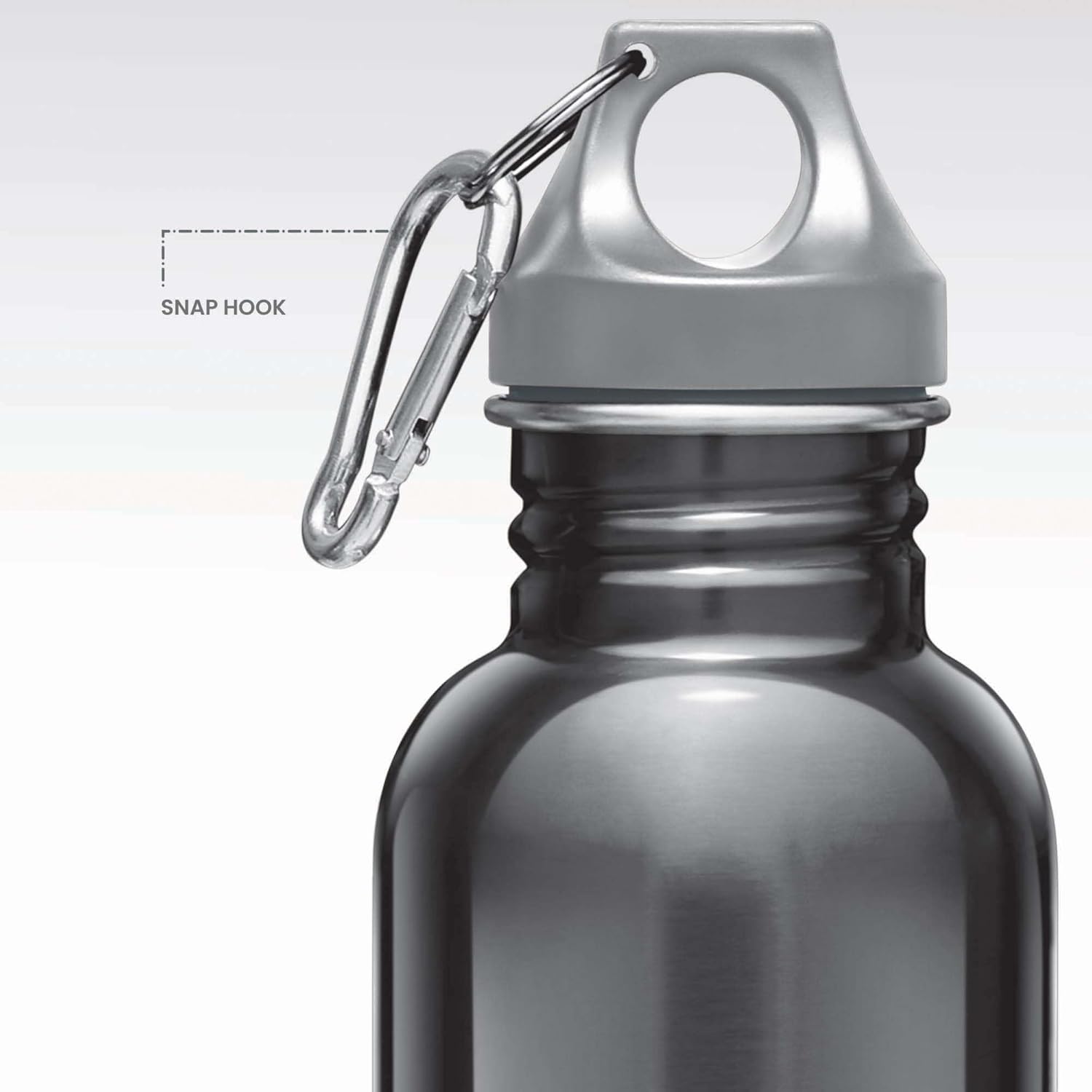 Milton Alive 750 Stainless Steel Water Bottle with Screw Top Lid