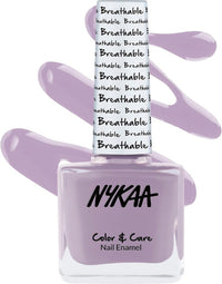 Nykaa Breathable Nail Enamel — side view