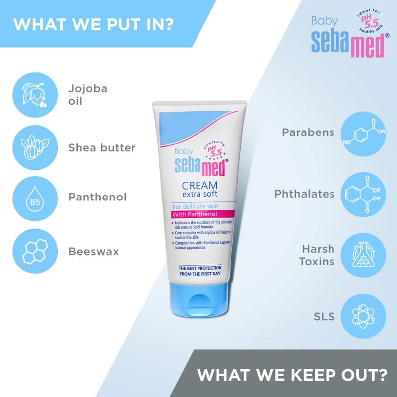 Sebamed Baby Extra Soft Cream 200ml