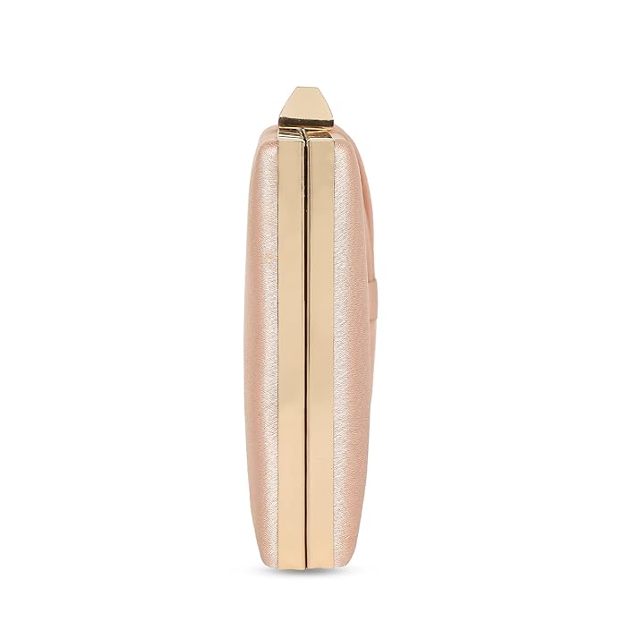 LAVIE  BOW FRAME CLUTCH WALLET GOLD MATALLIC - image 16 of 24 - Clutch