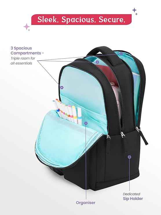Genie Poetry School Bag - image 4 of 7 - Backpack