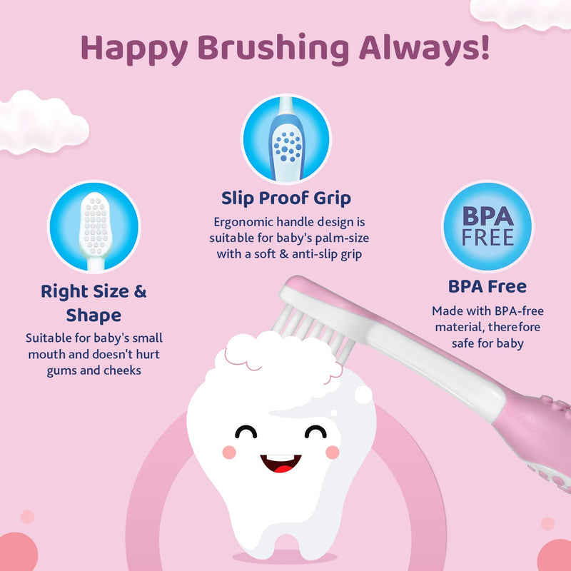 Chicco Baby Toothbrush – Safe, Gentle & Kid-Friendly Design - image 5 of 28 - Baby Care