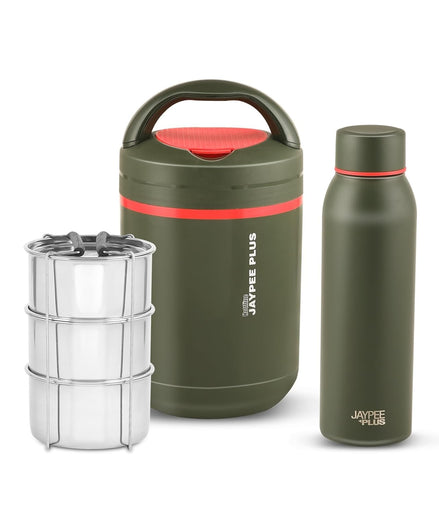 Jaypee Hottspot Electric Lunch Box with Vacuum Insulated Bottle