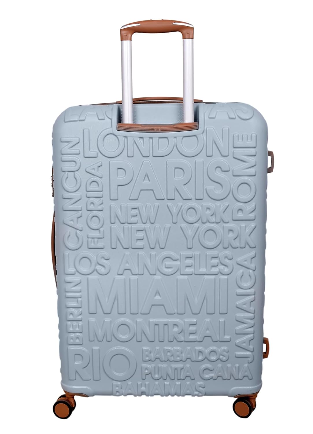 IT Luggage Destinations Pearl Blue Trolley Bag