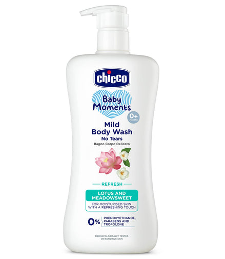Chicco Baby Moments Mild Body Wash Refresh – Hydrating & Soothing Care - image 1 of 18 - Baby Care