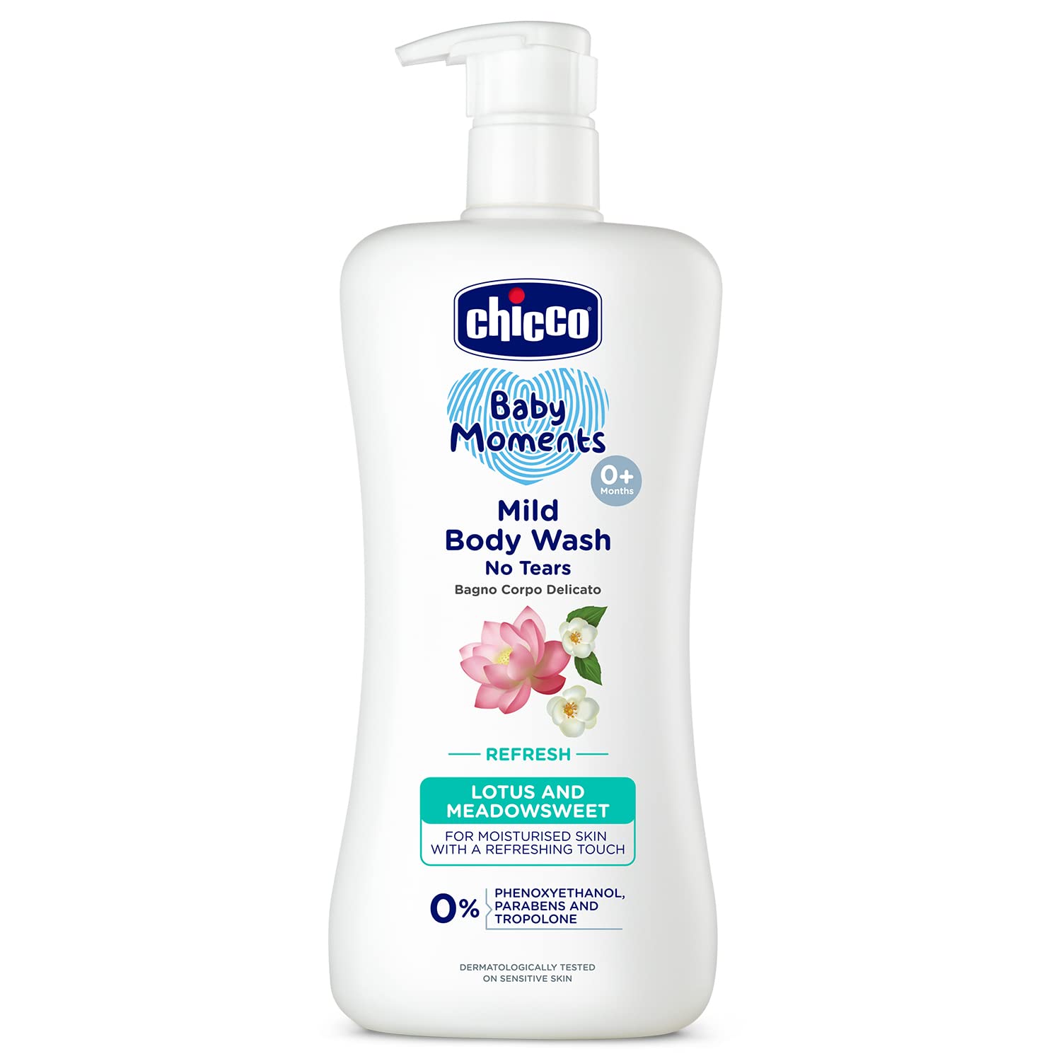 Chicco Baby Moments Mild Body Wash With Lotus & Meadowsweet
