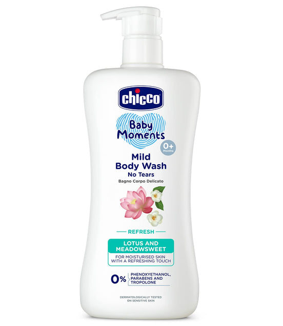 Chicco Baby Moments Mild Body Wash With Lotus & Meadowsweet