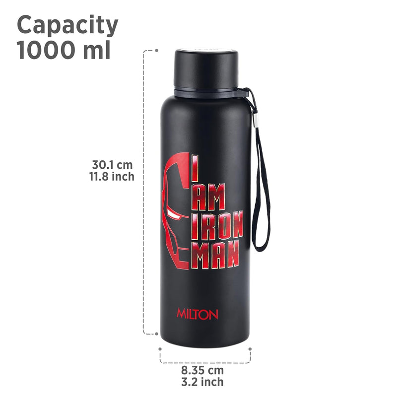 Milton Marvel Iron Man Artedge Water Bottle