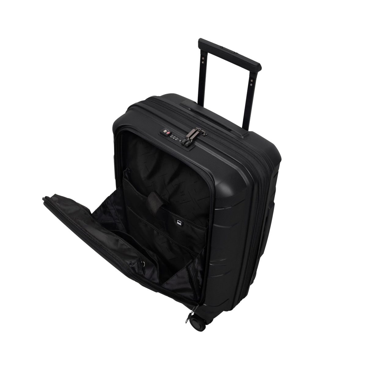 IT Luggage Momentous Black Trolley Bag