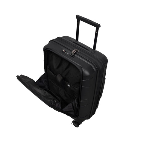 IT Luggage Momentous Black Trolley Bag